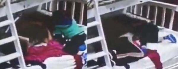 Crónica / [VIDEO] Denuncian maltrato de niñera a menor que debía cuidar