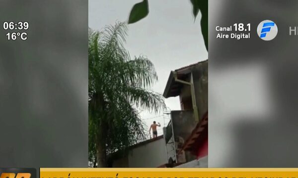 Ladrón domiciliario descubierto fue liberado por la Policía en Asunción | Telefuturo