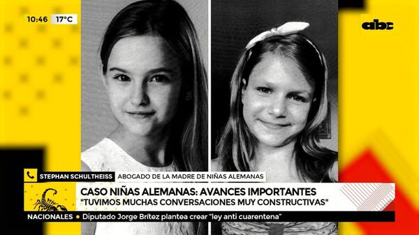 Anuncian avances importantes en las investigaciones sobre las niñas alemanas desaparecidas - ABC Noticias - ABC Color