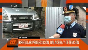 Persecución y disparos: Conductor dijo que se asustó