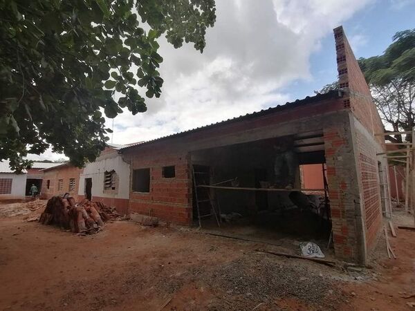 Obras del centro de salud de Liberación tienen un importante avance - Nacionales - ABC Color