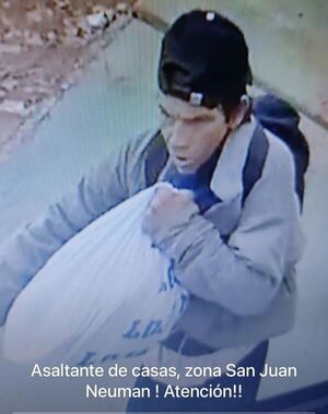 Solitario sujeto hurtó en una vivienda del barrio San Juan Neuman - Radio Imperio