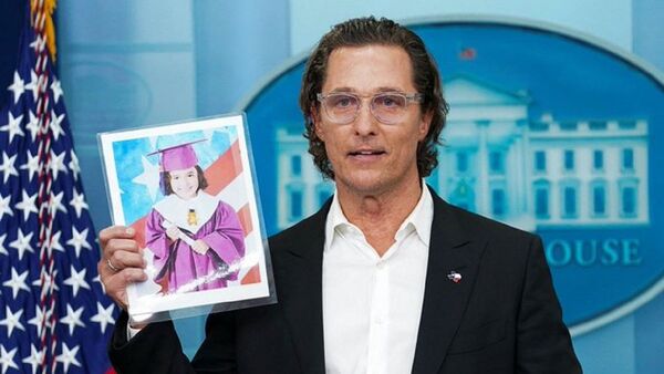 El apasionado discurso de Matthew McConaughey tras tiroteo en Texas
