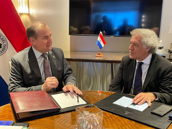 Canciller ratificó el firme apoyo de Paraguay a la gestión de la OEA - .::Agencia IP::.