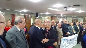 Nombran a Monseñor Adalberto Martínez como hijo dilecto de Asunción