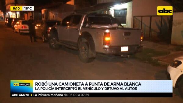 Roban una camioneta a punta de arma blanca - ABC Noticias - ABC Color