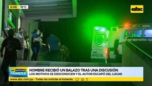 Asunción: hombre recibió un balazo tras una discusión - ABC Noticias - ABC Color
