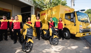 DHL Express marca el inicio del futuro en transporte de cargas sustentables en Paraguay