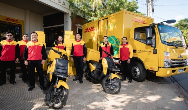 DHL Express marca el inicio del futuro en transporte de cargas sustentables en Paraguay