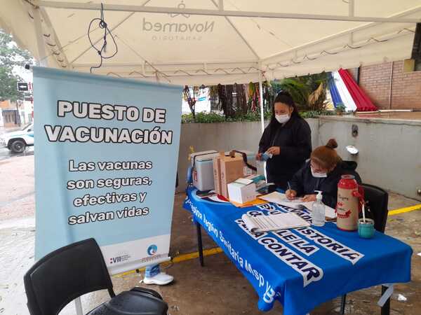 Repunta la concurrencia de personas para vacunarse, pero hay 6.000 dosis antiCovid pediátricas por vencer