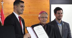 Nombran a Monseñor Adalberto González como “Hijo dilecto de Asunción”