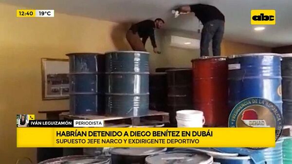 Exdirigente de fútbol Diego Benítez, habría sido detenido en Dubái - ABC Noticias - ABC Color