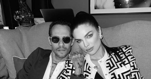 La Nación / Marc Anthony y Nadia Ferreira están en París