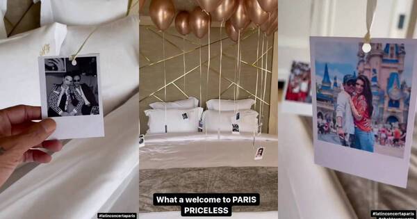 La Nación / ¡Bonjour! Sorpresiva bienvenida a Marc y Nadia en hotel de París
