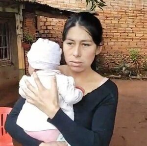 Doña denuncia que casi le roban a su beba de 3 meses en Presidente Franco