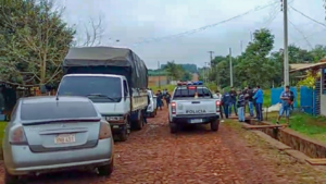 Banda de falsos policías abandonan camión cargado tras asalto