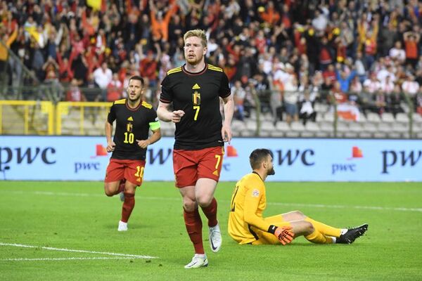 Bélgica golea a Polonia - Fútbol Internacional - ABC Color