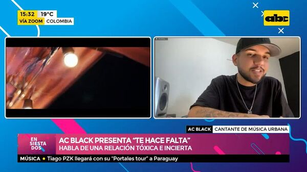AC Black presenta “Te hace falta”: habla de una relación tóxica e incierta - Ensiestados - ABC Color