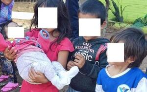 Cuatro niños de entre 4 meses y 6 años fueron abandonados por su madre en Lambaré – Prensa 5