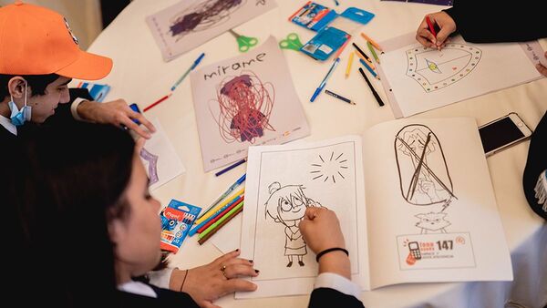 Crean historieta para que niños pillen un abuso sexual