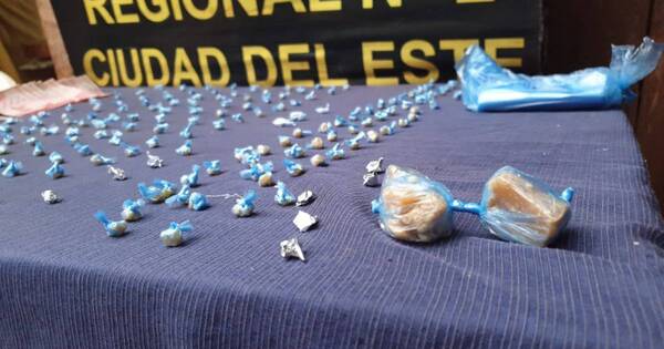 La Nación / Anulan boca de expendio de drogas en Hernandarias