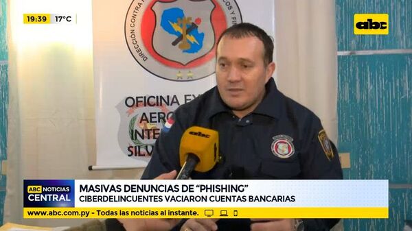 Masivas denuncias de “Phishing”: Ciberdelincuentes vaciaron cuentas bancarias - ABC Noticias - ABC Color