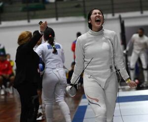 Panamericano de esgrima: Viveros, con la presea de bronce - Polideportivo - ABC Color