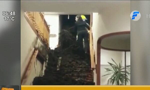 Argentina: Alud de barro que ingresó a hotel dejó un muerto y tres heridos - PARAGUAYPE.COM