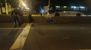 Peatón muere al cruzar la ruta en Itauguá - Radio Imperio
