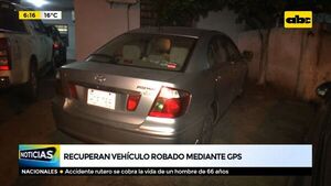 Recuperan vehículo robado mediante GPS - ABC Noticias - ABC Color
