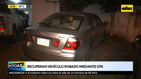 Recuperan vehículo robado mediante GPS - ABC Noticias - ABC Color