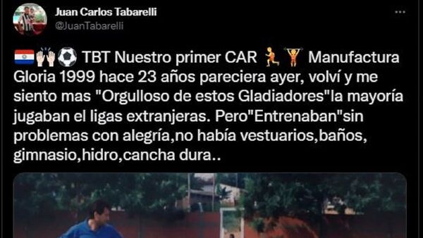 Picante TBT de un mundialista