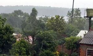 Amplían alerta por tormentas para esta mañana - Nacionales - ABC Color