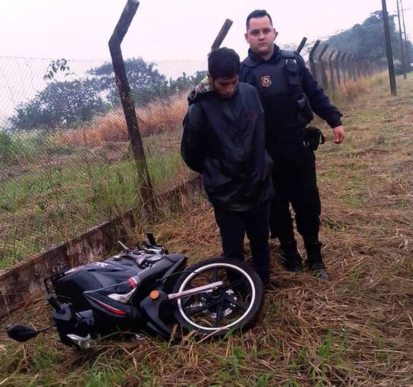 Intentó hurtar una motocicleta y terminó detenido - ABC en el Este - ABC Color