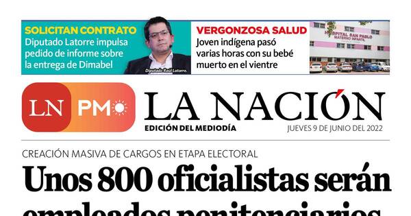 La Nación / LN PM: edición mediodía del 9 de junio