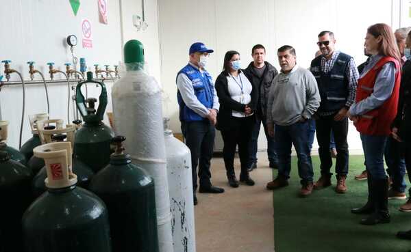 Inauguraron planta productora de oxígeno en Hospital Distrital de Curuguaty
