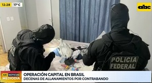 Operativo anticontrabando de cigarrillos en Brasil deja varios detenidos