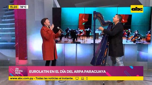 Celebramos el Día del Arpa Paraguaya con la presencia del dúo Eurolatin  - Ensiestados - ABC Color
