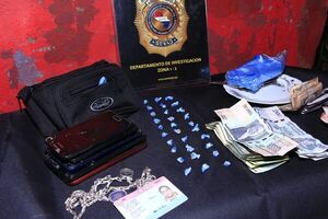 Detienen a mujer, supuesta distribuidora de crack en San Antonio - Nacionales - ABC Color