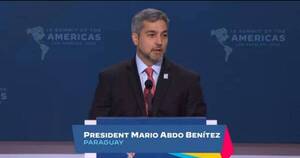 La Nación / Abdo abogó por una respuesta conjunta de los Estados a los desafíos de las Américas