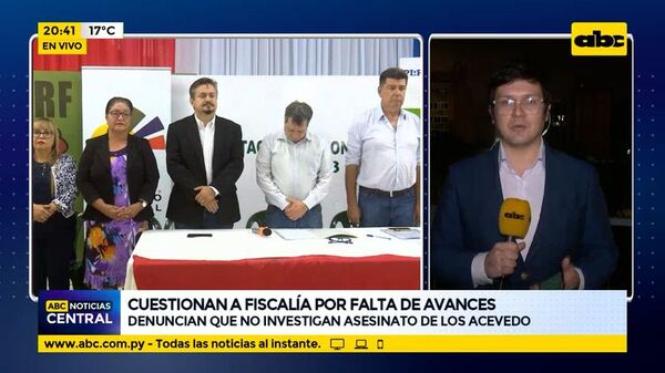 PLRA aprueba usar padrón abierto - “Fiscalía no investiga muerte de los Acevedo” acusa Efraín Alegre - ABC Noticias - ABC Color