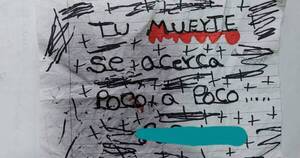 La Nación / Alumna encontró papel con amenaza de muerte