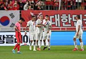 Un empate agónico amargó el gran partido que hizo Paraguay ante Corea del Sur
