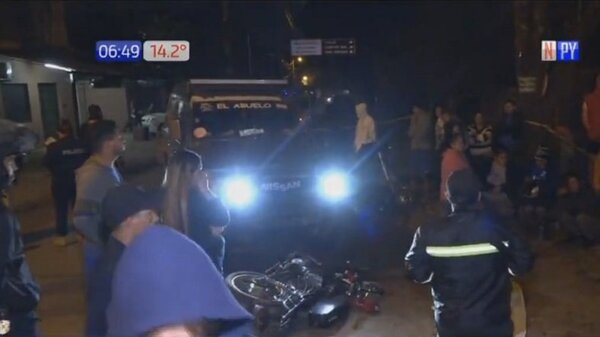 Dos menores son protagonistas de un lamentable accidente de motocicleta | Noticias Paraguay