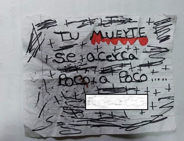 Notas de amenaza de muerte aparecen en colegios del país - El Independiente