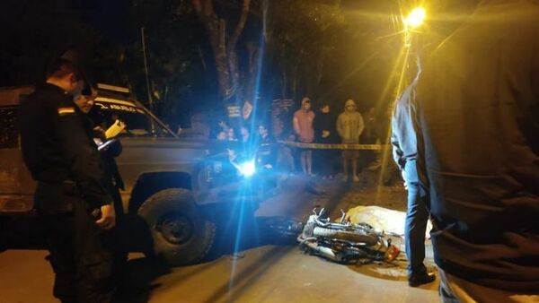 Menor al mando de una moto falleció en accidente