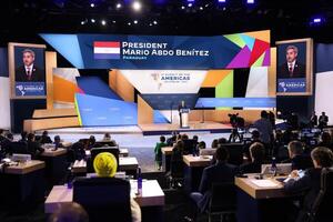 Cumbre de las Américas: Abdo llamó a buscar soluciones conjuntas ante el crimen organizado - El Trueno