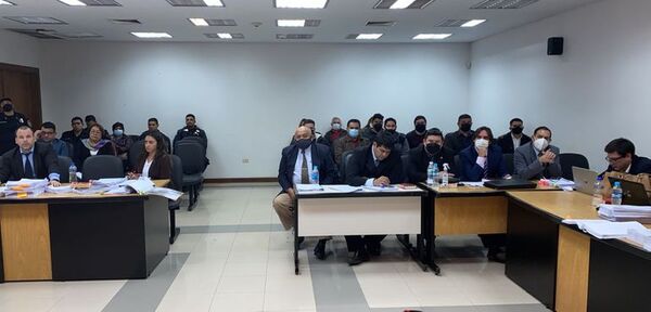 Siete agentes de la Senad acusados de matar a una niña enfrentan juicio oral