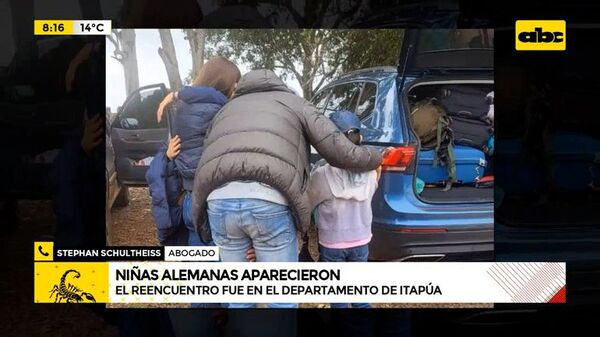 Niñas alemanas aún no se reencontraron con sus padres - ABC Noticias - ABC Color