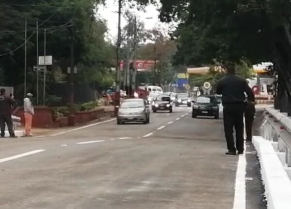 Tras un mes y medio de clausura, vuelven a habilitar puente de Yberá en San Lorenzo